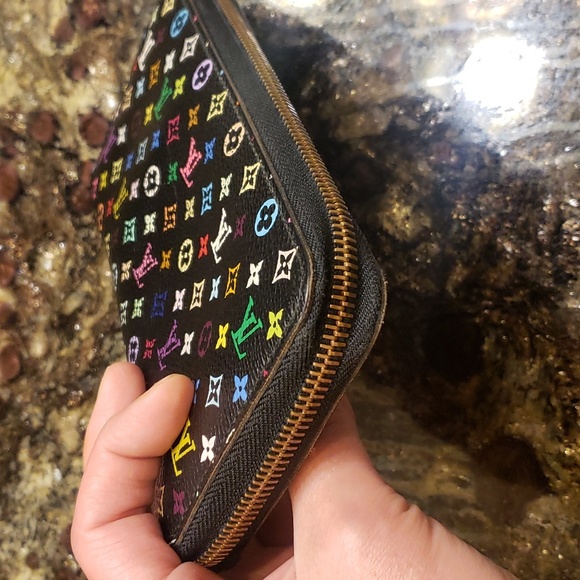 Louis vuitton Multi colored LIMITED EDITION RARE FIND Monogram zippy long wallet - Picture 14 of 16